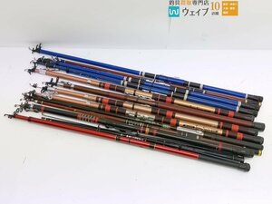 ダイワ サーフパワー 15号 270DX、オリムピック PG パルキャスター 30-360 他 投げ竿 ジャンク大量セット ジャンク品