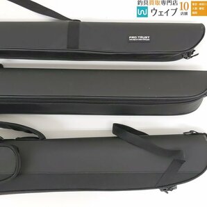 シマノ セミハードロッドケース RC-031Q 148cm・シマノ ストレートロッドケース BR-035U 165W 等計3個中古の画像2