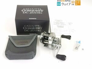 シマノ 20 カルカッタコンクエスト DC 201HG 左ハンドル 超美品