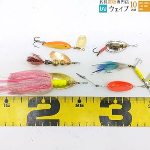 スミス ニアキス、ブルーフォックス スーパービブラックス 1、ダイワ シルバークリーク スピナー 他 スピナー 計55点セットの画像10