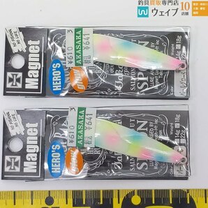 マグネット スナッチベイト 14g、フォレスト リアライズ 11g、シーレーベル アドロワ モーダ 10g 他 計21点 未使用品の画像10