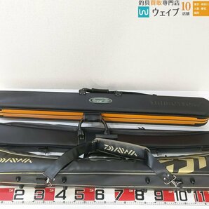 ※店頭渡しor佐川着払発送 ダイワ ヘラ ロッドケース LT130-2P、下野 シモツケ ロッドケース 計2点の画像2