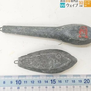 胴突き 下オモリ スカリー 他 錘 オモリ 鉛 80～150号 約8.1kgの画像9