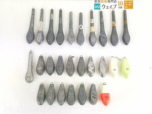 六角 小田原・胴突き おもり 船用オモリ 錘 60号 総重量約6.3kg