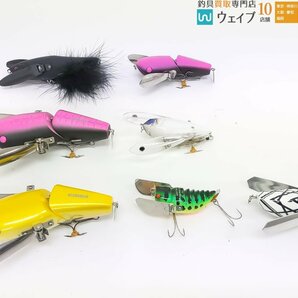 レイドジャパン ダッチ 漆黒、デプス NZクローラー・NZクローラー Jr、ディスタイル レゼルブハッチ 他 計7点セットの画像1