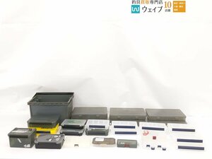 メイホウ バーサス VS-3010NDM、デプス、パズデザイン、プラノ 等 タックルボックス 計27点セット