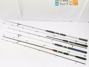 ダイワ パシフィックファントム-S S1002LFS-V、ファインキャスト シーバス FC-902 他 計4点