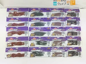 バークレイ パワーベイト マックスセント キングテール 8・クリーチャーホッグ 4 スカッパノンブルーフレーク 他 計20点 新品