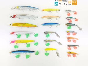 マングローブスタジオ ソルアズーラ サルディナ 107F・137F、シマノ エクスセンス レスポンダー 165F、マルジン 計18点