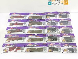 バークレイ パワーベイト マックスセント キングテール 8・クリーチャーホッグ 4インチ ブラック・ジェネラル 5 他 計20点 新品