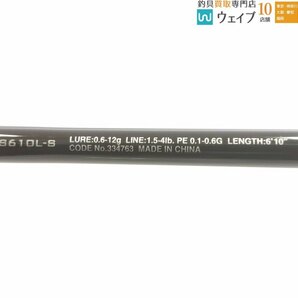 シマノ 23 ソアレBB アジング S610L-S 美品の画像2