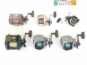 シマノ デジタナ 小船 GT3000・小船 SLS C800、ダイワ タナセンサー S 300DX、リョービ アラート 棚 SS700 II など 計6点