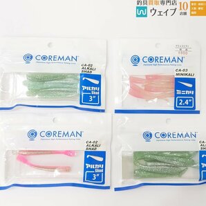 コアマン アルカリシャッド、バディーワークス フラッグシャッド、カルティバ ファイアヘッド等 ソルトワーム フック 計40点の画像10