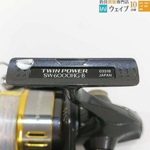 シマノ 15 ツインパワー SW 6000HGの画像3