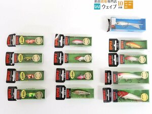 RAPALA ラパラ CD-1 カウントダウン シンキング・SNR-8 スナップラップ シンキング 他 計13点 ルアーセット 未使用品&中古品