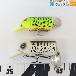 HEDDON ヘドン ザラパピー タイニークレイジークローラー ビッグバド タドポリー 他 計15点 中古バスルアーセットの画像3