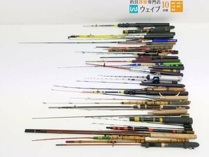 ワカサギ 100 ビクトリー 他 ワカサギ竿 ジャンク大量セット ジャンク品