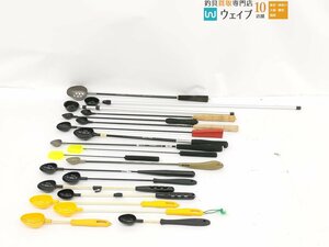 キザクラ スルルーシャク・第一精工 イカダチヌ釣り用 ダンゴ落し杓 等 計20本 セット ※注あり