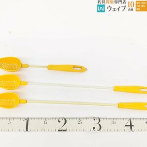 キザクラ スルルーシャク・第一精工 イカダチヌ釣り用 ダンゴ落し杓 等 計20本 セット ※注ありの画像2