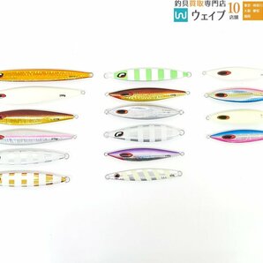 ダイワ ソルティガ XDジグ 13-180・ソルティガ FKジグ 250g・シマノ オシア ロング ウェーバー 200g 等 計16点セットの画像1