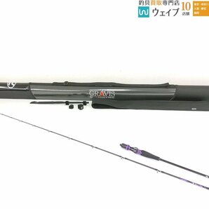 ダイワ 鏡牙 AIR 63B-2 MT メタル プロックス ロッドケース 付きの画像1