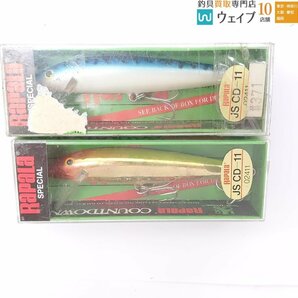 Rapala ラパラ カウントダウン JS CD-11・JS F-7・ハスキージャーク JS HJ-8 計16点セット 未使用品の画像3