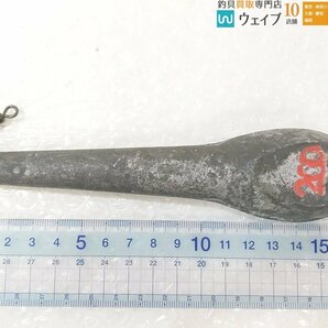 フジワラ ワンダー1・スカリー など 胴突オモリ 下オモリ 150～250号 計9点の画像10