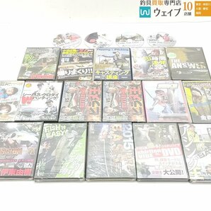 川村光太郎 ホリデーアングル、伊藤由樹 ミッションX04、堀田光哉vs髙橋慶朗 ヒラメ王 等 バス・ソルト DVD 20点 ジャンク品扱いの画像1