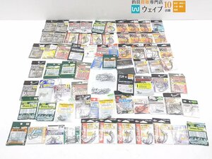 デコイ 下野流 DS フック、キロフックワーム・ハヤブサ NSSフック・レインズ TGダウンショットシンカー 等 バス釣り 用品 約60点