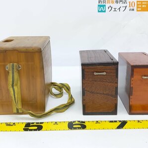 木製 鮎 アユ 木箱 鮎用品 計6点セットの画像8