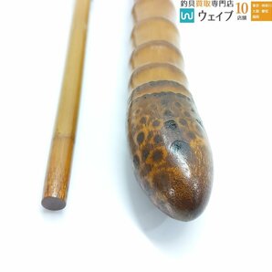 横浜和竿 汐よし カワハギ 和竿 背美鯨穂 約6尺6寸の画像3