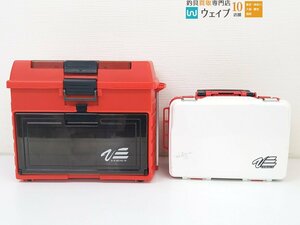 mei horn VS-8050 red *VS-3078 red etc. tackle box total 2 point set 