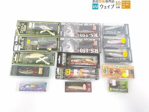  Jackal Ray k Police RS-150* Megabass dog X SW etc. total 15 piece unused 