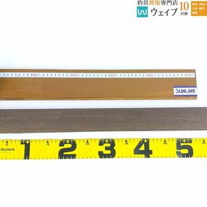 ハリスメジャー、検寸木、魚辿 60cmハリス箱 計4点セットの画像3