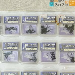 JIGLAND ジグランド ラウンドジグヘッド 各サイズ 計65点セット 未使用品の画像3