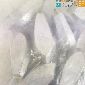 小田原 六角オモリ 60号・80号 おもり 錘 総重量 約9.6kg 美品＆未使用の画像10