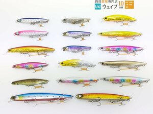 ジャンプライズ ぶっ飛び君 95S ラトル、デュオ ビーチウォーカー グアド 130S・ビーチウォーカー ウェッジ 95S 他 計17点