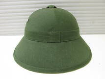 ◆ ベトナム軍 グリーン 緑 サンヘルメット レプリカ フリーサイズ /6631SA-J_画像4