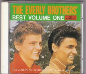 CD『 The Everly Brothers / Best Vol. 1 』エヴァリー・ブラザーズ オールディーズ