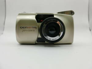 1円~【動作未確認】オリンパス OLYMPUS μ [ mju:] ZOOM 105 35-105mm コンパクトフィルムカメラ