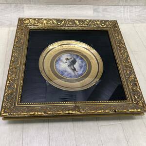 【詳細不明】　中古保管品　ローマ帝国　飾り皿　プレート　純金 皿　インテリア　75d3245c