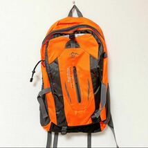 【オレンジ】登山リュック 大容量 キャンプ ハイキング アウトドア 撥水 多機能 バックパック 登山リュック アウトドア_画像9