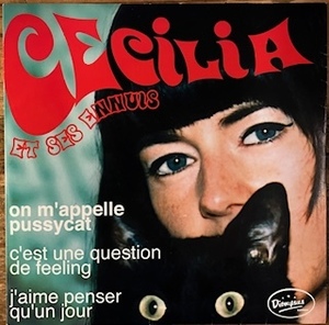 ●7inch.レコード//ON M'APPELLE"PUSSYCAT"..他3曲入り/CECILIA/1975年/US盤//ぴったりジャストサイズ未使用外袋入り