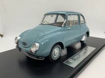 エブロ 1/18 スバル 360 EBBRO SUBARU 360 1958 ブルー J02-04-012_画像1