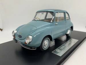 エブロ 1/18 スバル 360 EBBRO SUBARU 360 1958 ブルー J02-04-012