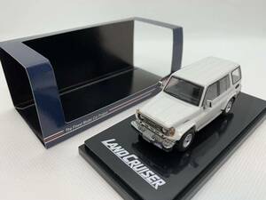 ホビージャパン 1/64 トヨタ ランドクルーザー Hobby Japan Toyota Landcruiser 70 ZX 4DOOR 1994 HJ641038AW ホワイト J04-L-221