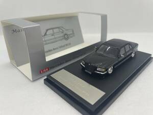 Master 1/64 メルセデスベンツ Mercedes-Benz 560SEL W126 ブラック J08-1-214