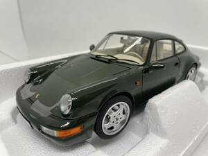 ノレブ 1/18 ポルシェ Porsche 911 964 Carrera 4 1992 Green metallic 187326 J03-04-026