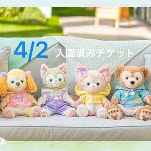 ディズニーシー　チケット　グッズ購入用　カムファインドスプリング　 ダッフィー TDS