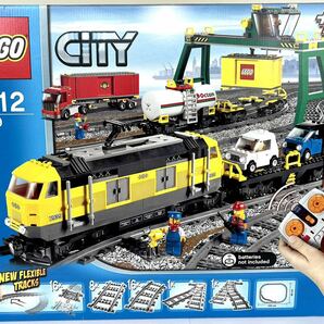 新品未開封 LEGO レゴ 7939 CITY Cargo Train シティ 新カーゴ・トレイン ガントリークレーン タンク車 コンテナの画像1